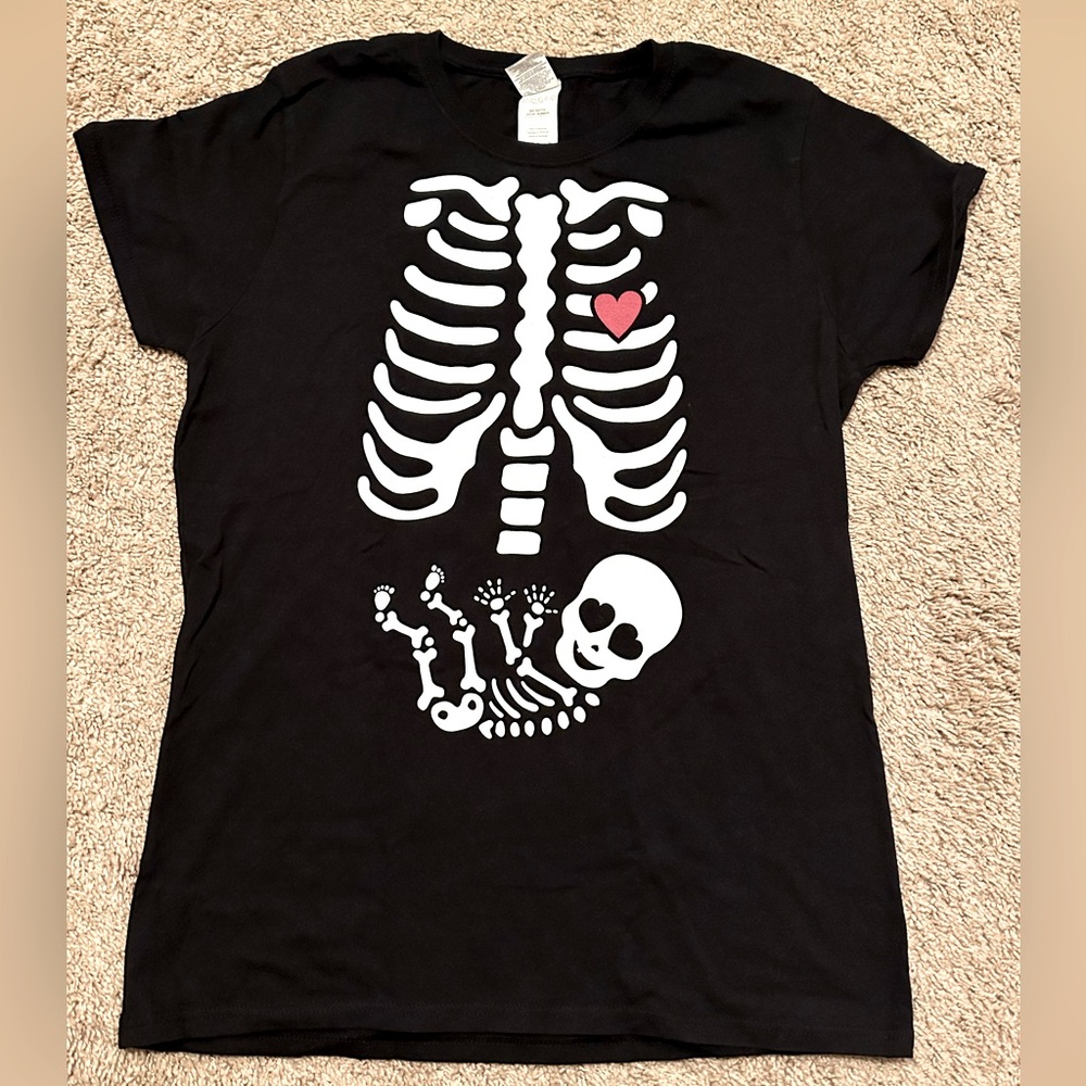 Baby skeleton tshirt